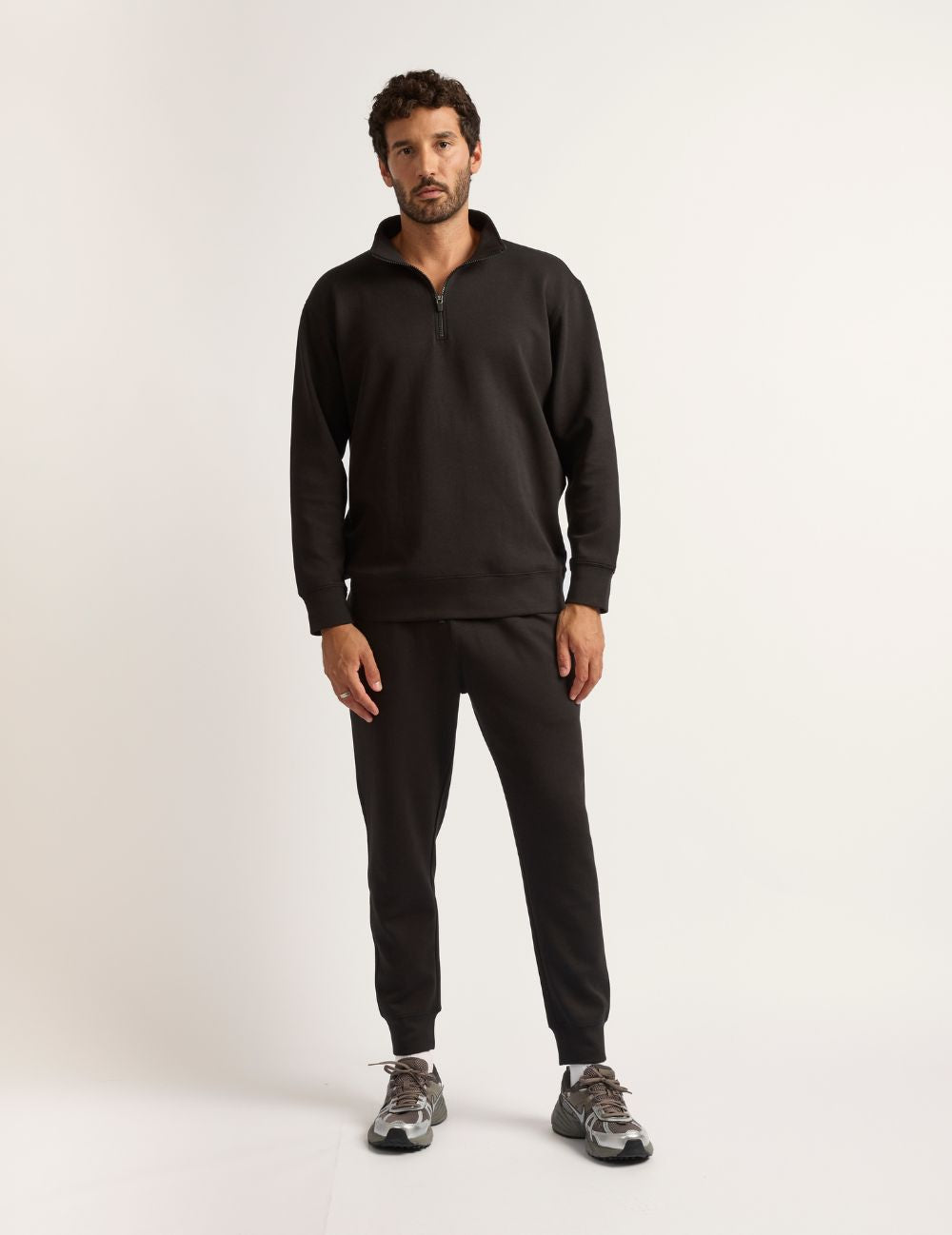 Boody Bamboo CloudKnit™ Men's Quarter Zip Sweater