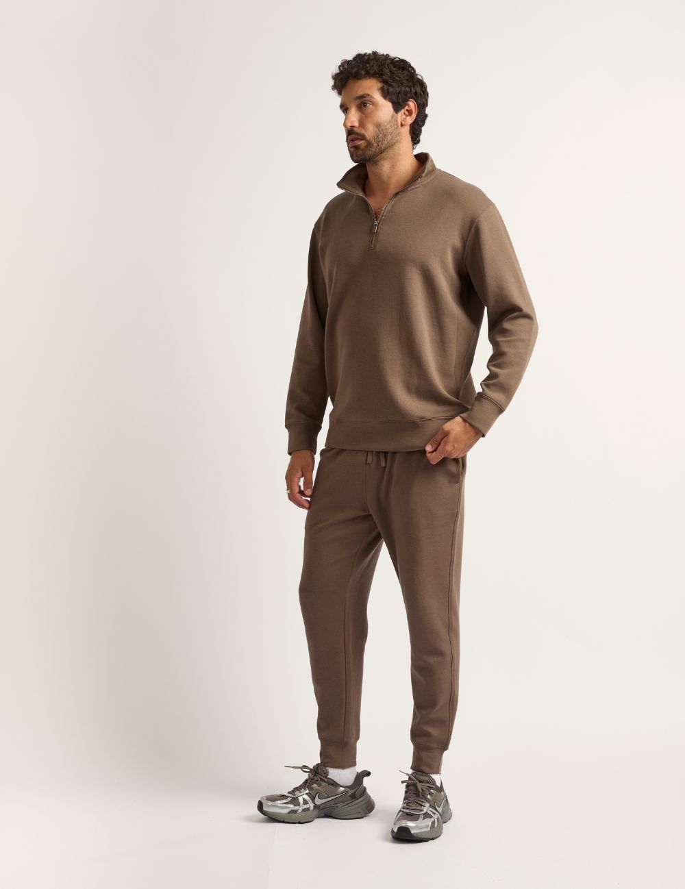 Boody Bamboo CloudKnit™ Men's Quarter Zip Sweater