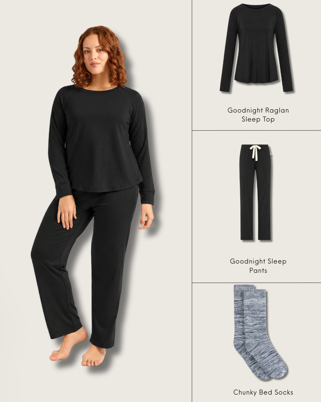 Winter Sleep Set 1 - Black