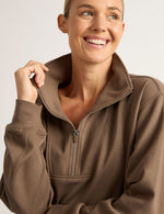 Boody Bamboo CloudKnit™ Women's Quarter Zip Sweater