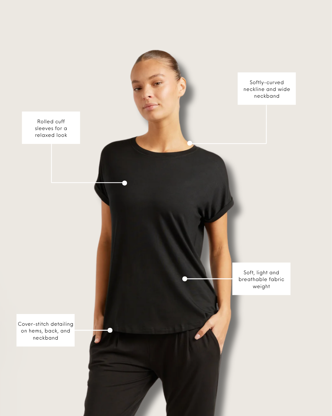 Comfy Lounge Set - Black