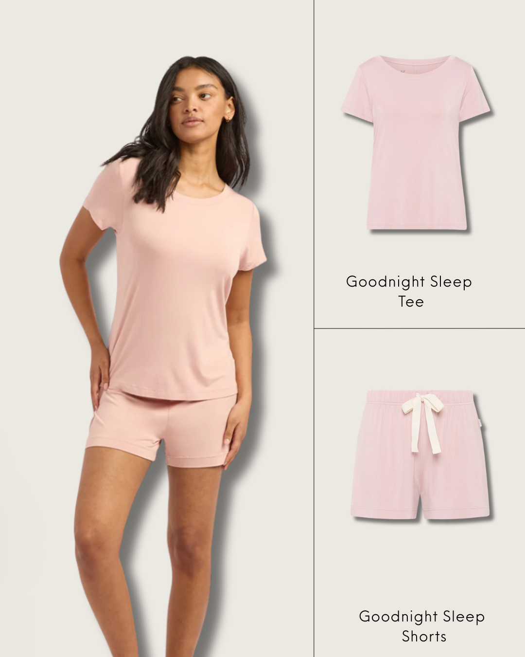 Summer Sleep Set 2 - Dusty Pink