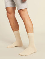 Ribbed Crew Socks