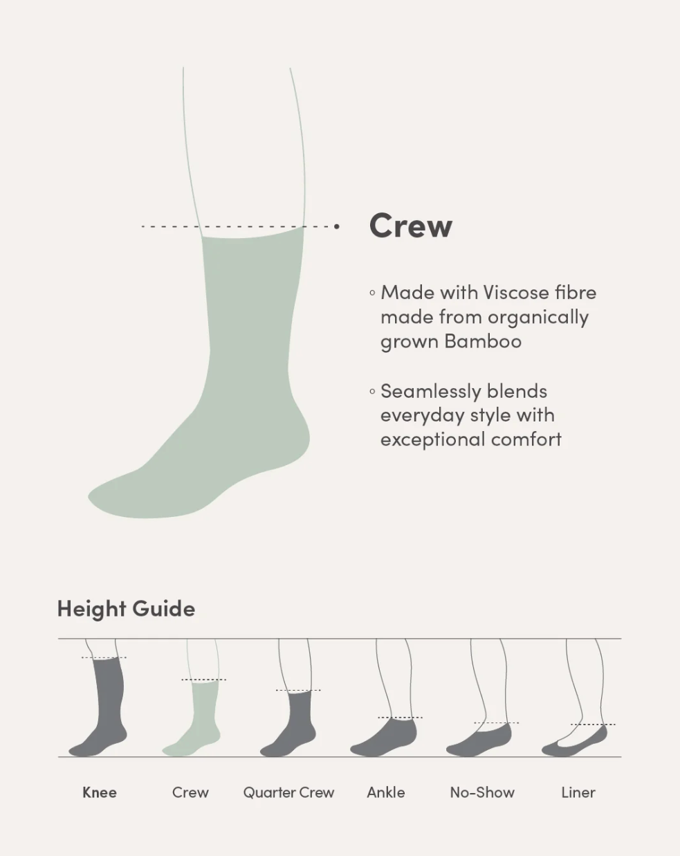 Everyday Crew Socks