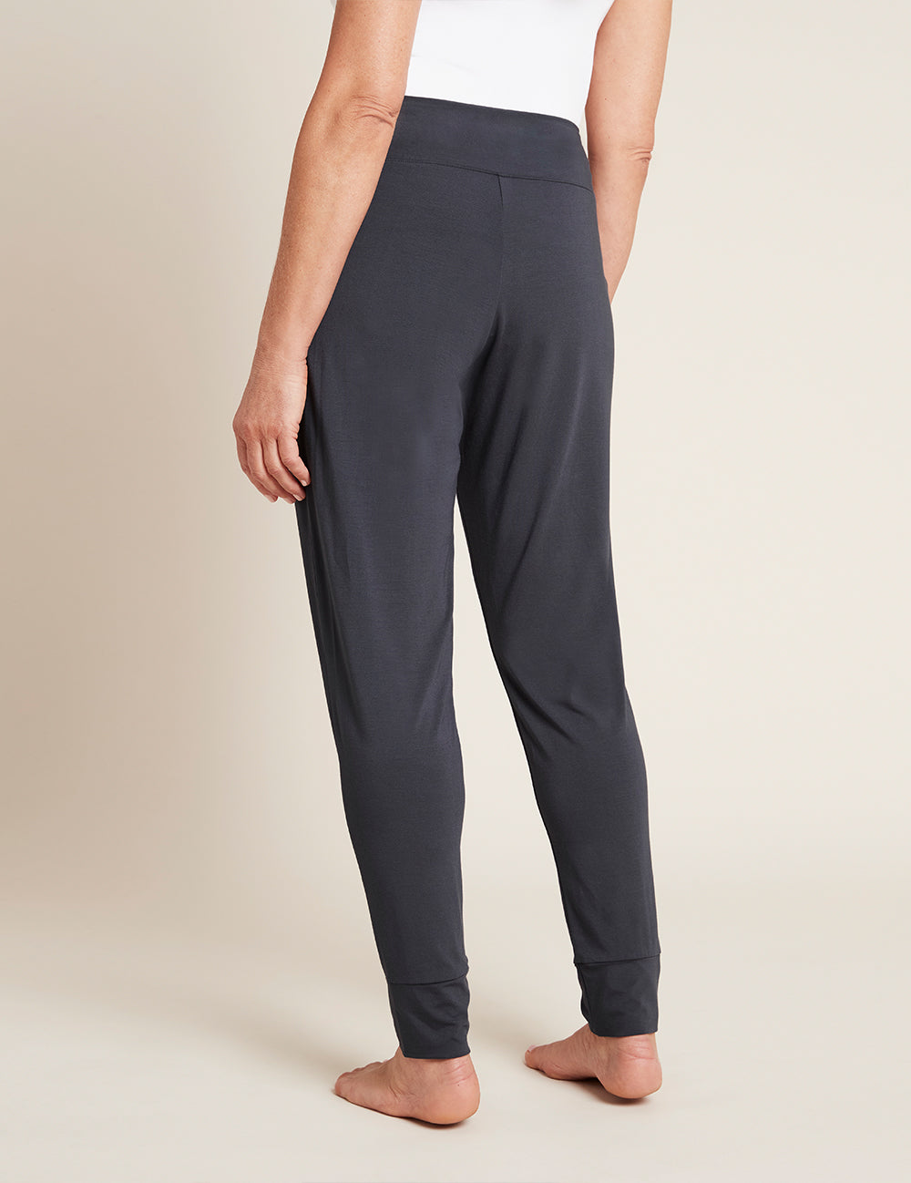 Vegan Organic Ladies' Lounge Pants Black | Ladies' Bamboo Lounge Pants Black | Women's Natural Loungewear Pants