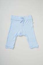 Baby Pull on Pants Blue - Organic Bamboo Eco Wear