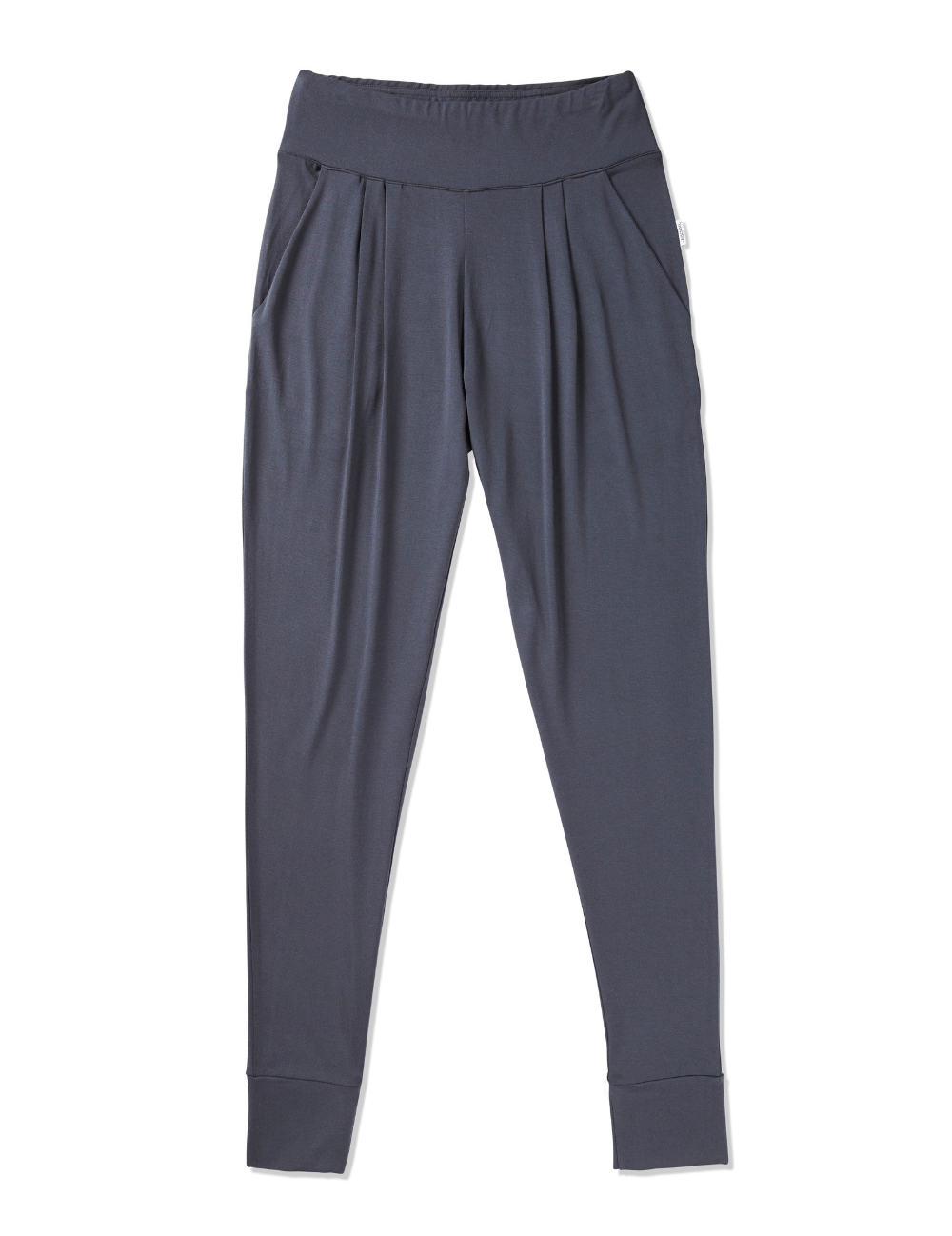 Vegan Organic Ladies' Black Lounge Pants | Women's Black Bamboo Lounge Pants | Women's Loungewear Pants Natural
