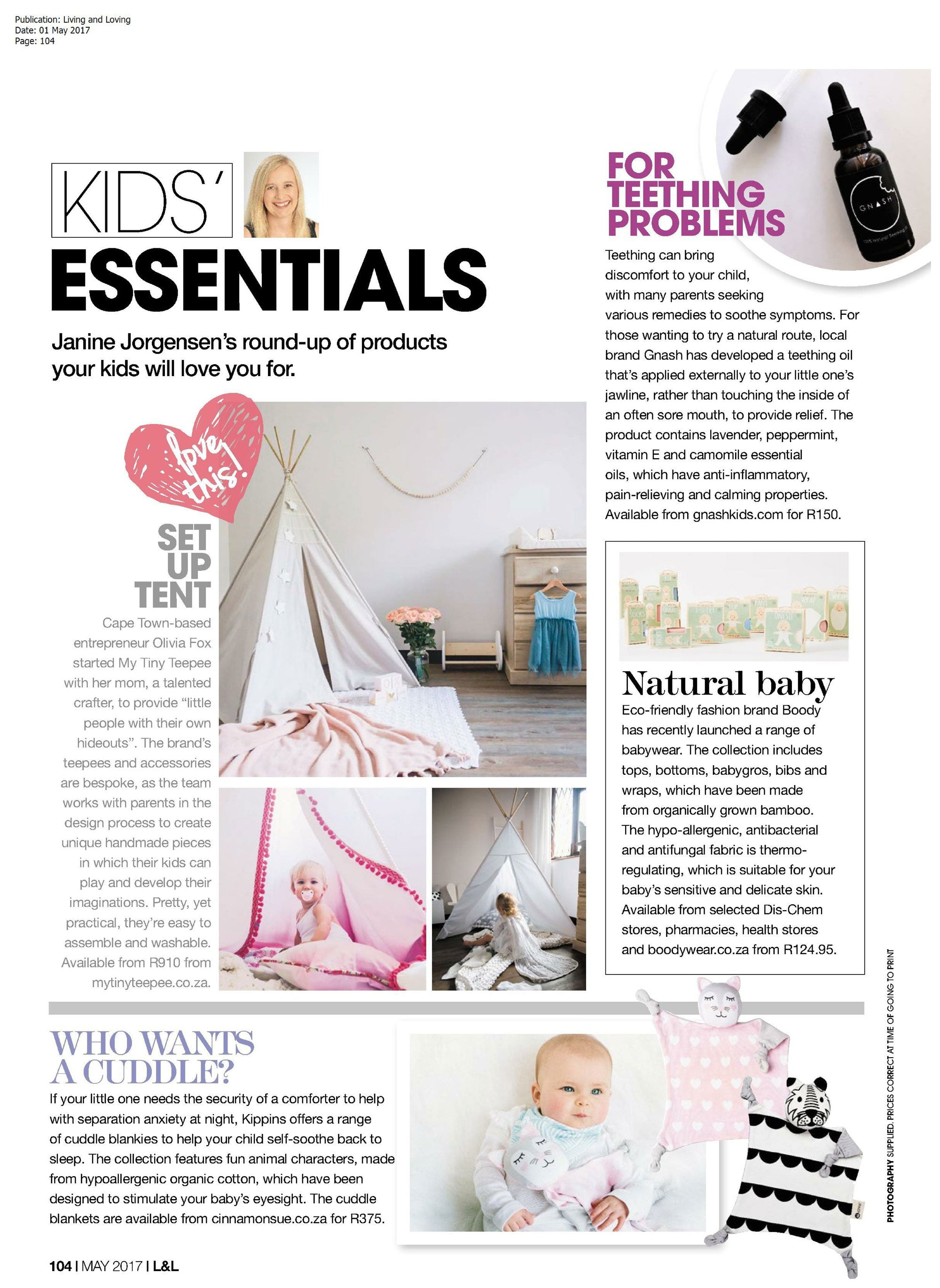 Living & Loving: Kids Essentials