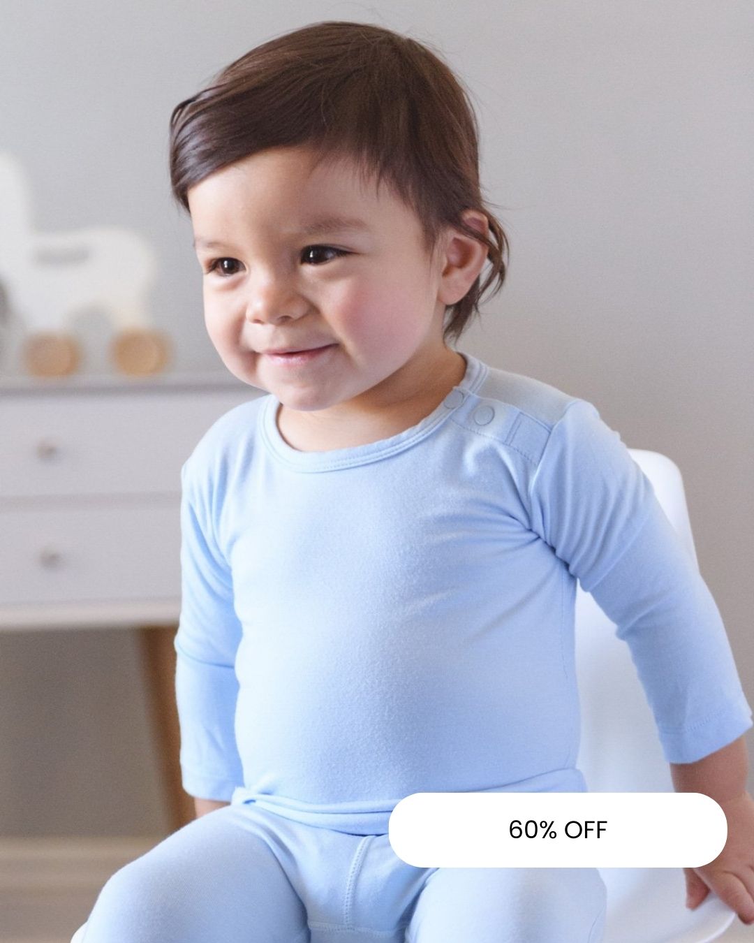 Long Sleeve Boody Bamboo Baby Top