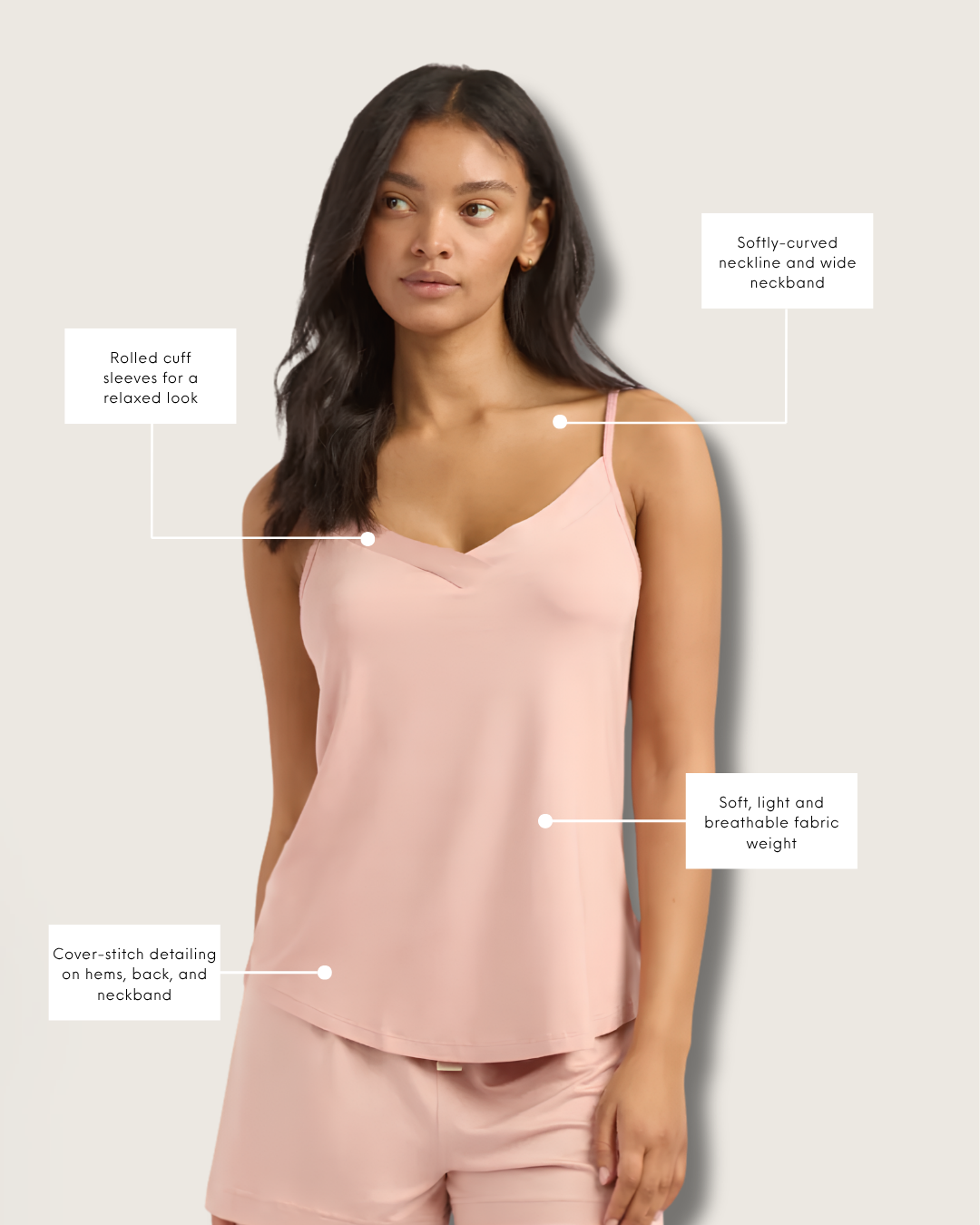 Summer Sleep Set 1 - Dusty Pink