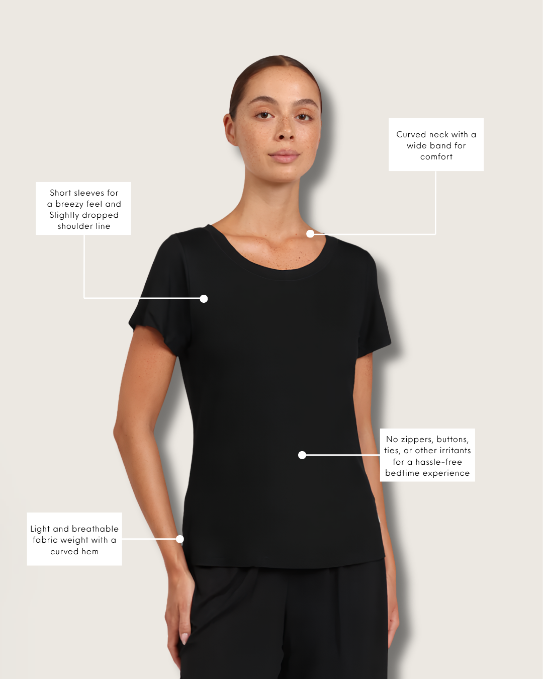 Summer Sleep Set 2 - Black