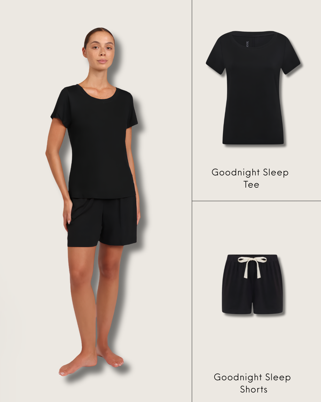Summer Sleep Set 2 - Black