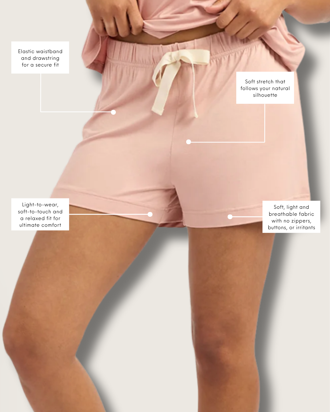 Summer Sleep Set 2 - Dusty Pink