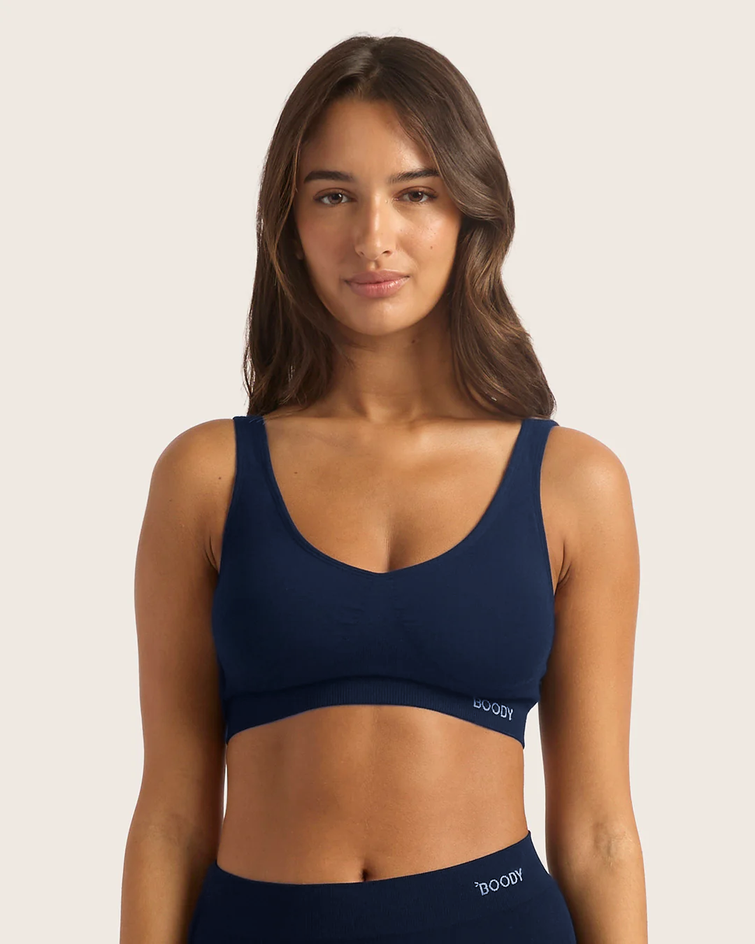 Boody Bamboo Padded Shaper Crop Bra
