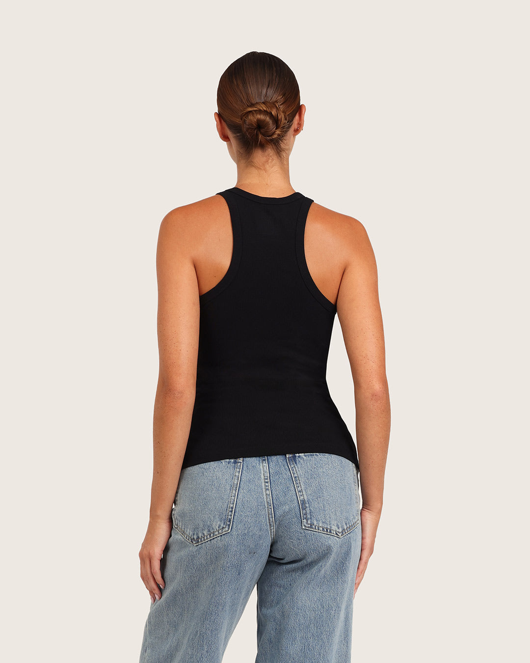Women's Bamboo Ribbed Racerback Tank