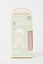 Baby Beanie and Bootie Set - Boody Baby Organic Bamboo Babywear