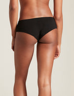 Vegan Ladies' Brazilian Bikini Underwear | Organic Bamboo Women's Brazilian Bikini Briefs Black | Boody's Natural Underwear