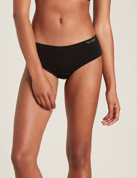 Vegan Organic Women's Brazilian Bikini Underwear Black | Bamboo Ladies' Brazilian Bikini Underwear