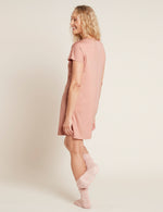 Organic Women's Night Dress Pink | Ladies' Bamboo Night Dress Pink | Natural Vegan Ladies' Nighties