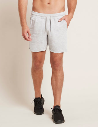 Deals on Redbat Men's Grey Relaxed Shorts