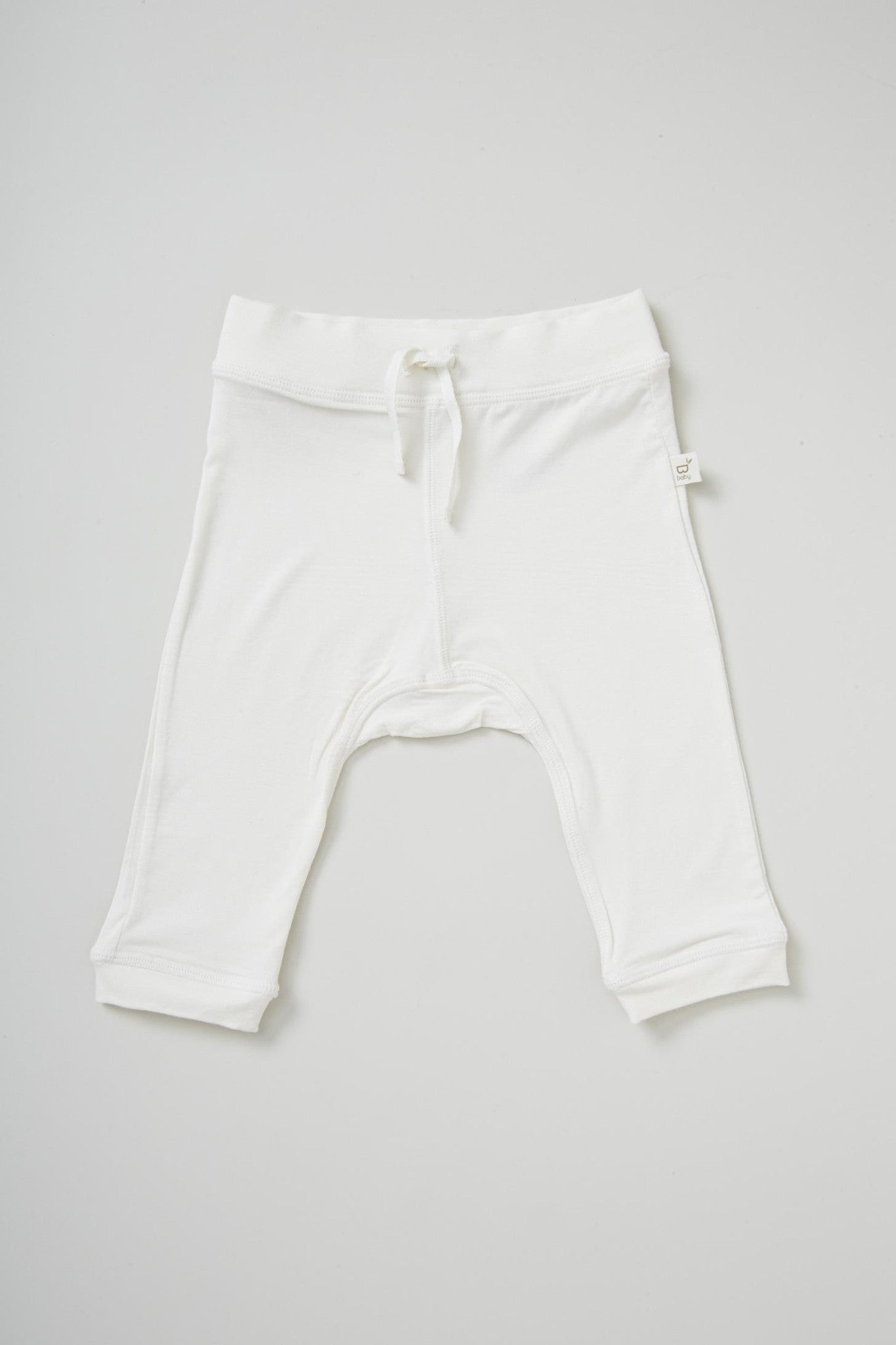 Baby Pull on Pants Neutral - Organic Bamboo Eco Wear