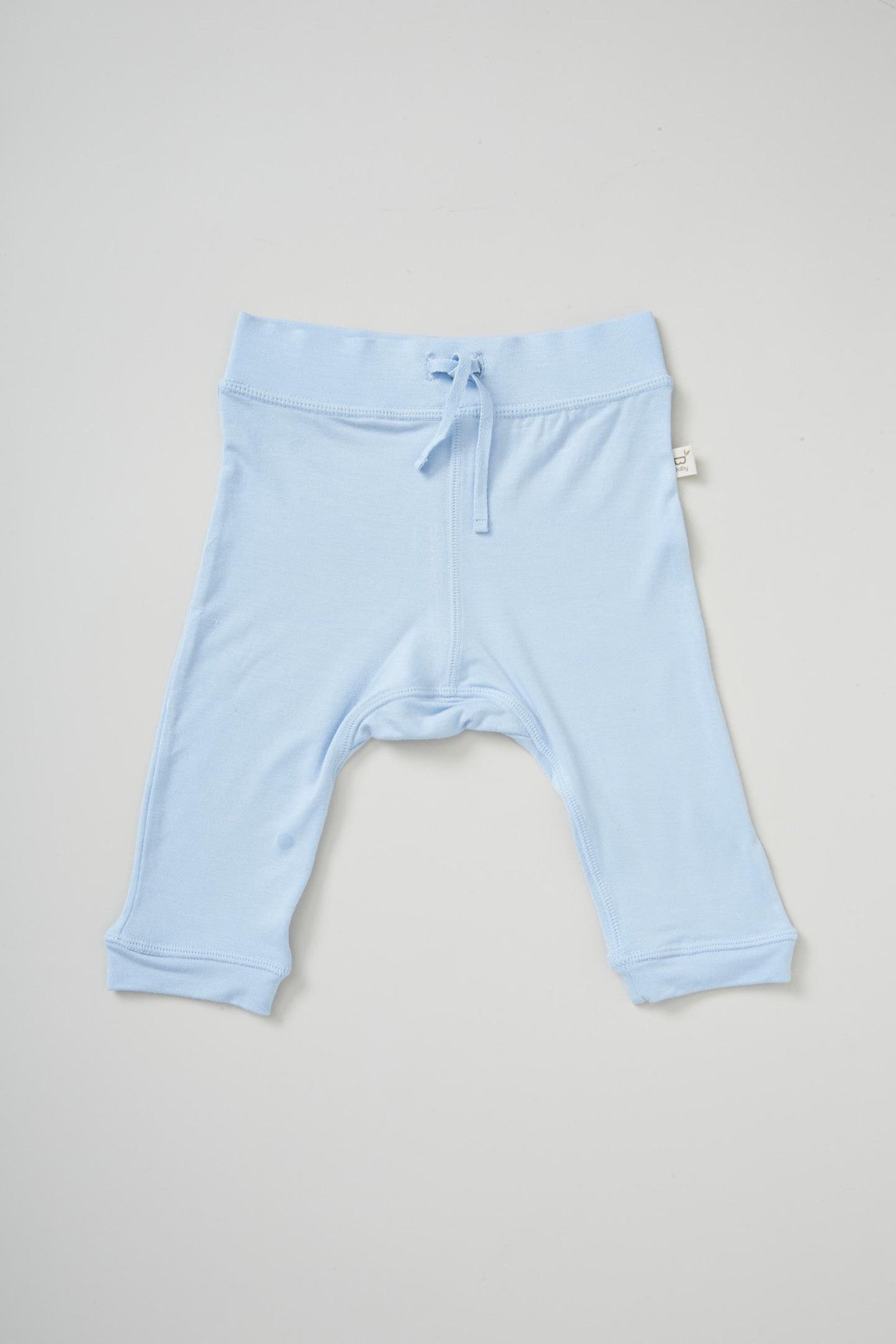 Baby Pull on Pants Blue - Organic Bamboo Eco Wear
