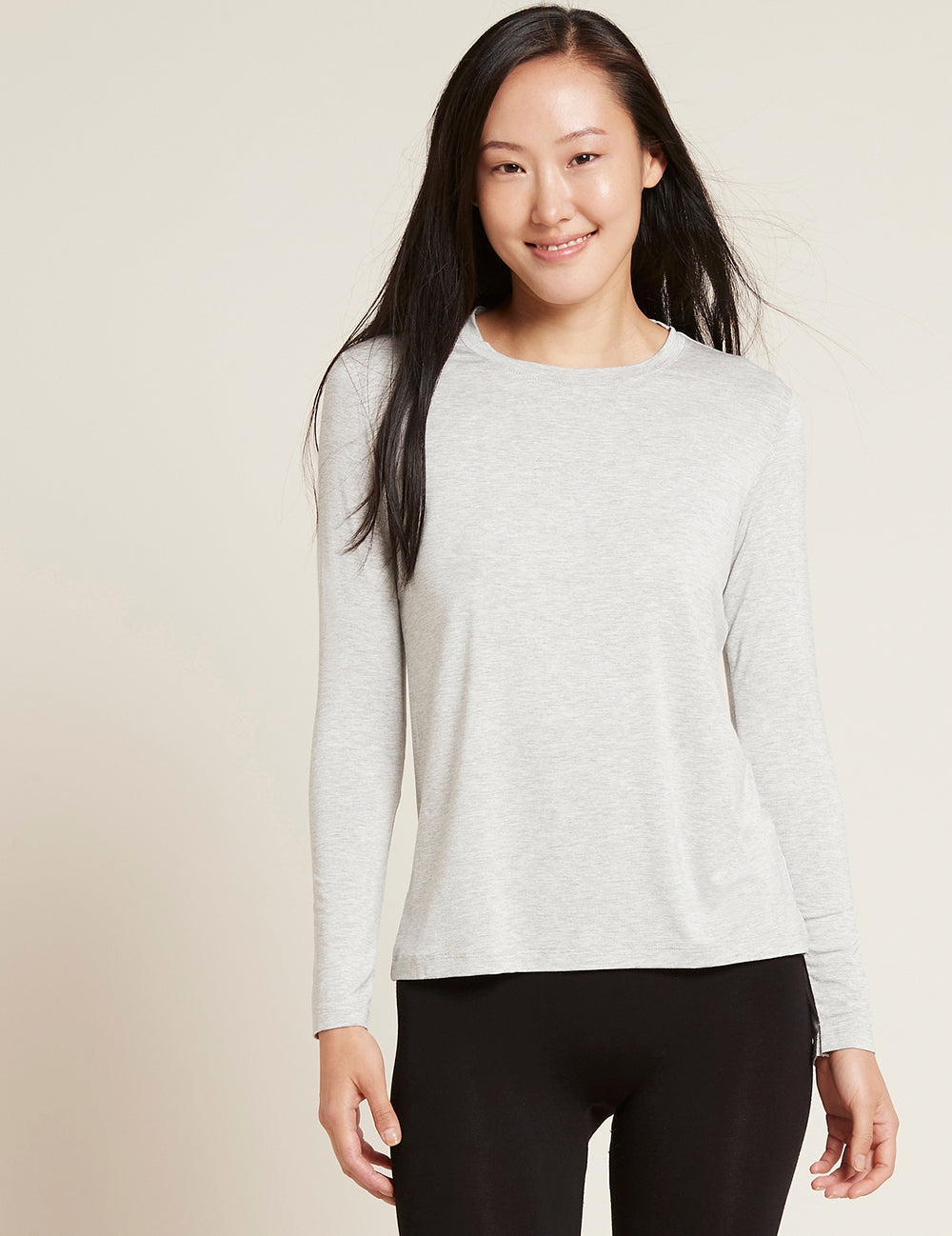 Women's Boody Bamboo Long Sleeve Round Neck T-Shirt